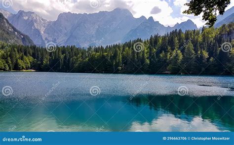 Laghi Di Fusine Scenic View Of Superior Fusine Lake Laghi Di Fusine