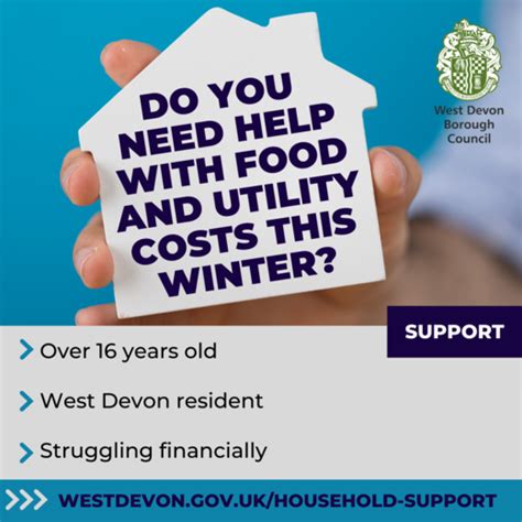 Household Support Fund Grant Aid From West Devon Borough Council