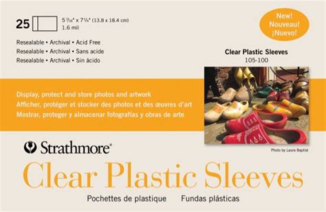 Clear Plastic Sleeves-ST105-100