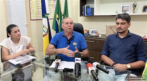 Governo Municipal Realiza Coletiva De Imprensa Para Anunciar A