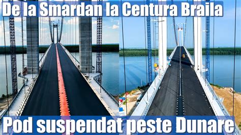 Pod Suspendat Dunare Dn Smardan Macin Dn B Centura Braila