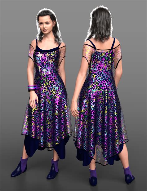 Versatility For Dforce Jane Outfit For Genesis Daz D