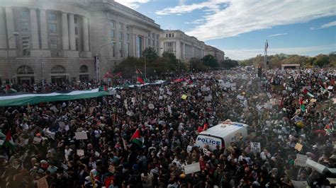 In Pics: Thousands rally across US in solidarity with Gaza