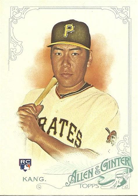 Jung Ho Kang Rc Topps Allen Ginter Pittsburgh