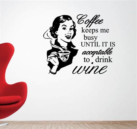 Coffee Vinyl Wall Art Vinyl Wall Art Quotes