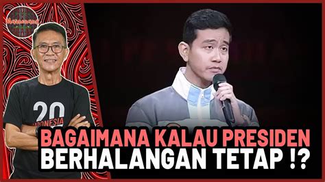 Andy P Tambunan JANGAN SAMPAI KITA MEMBEBANI GIBRAN TERLALU BERAT