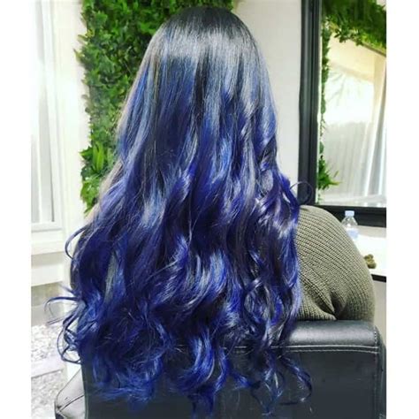 35 Midnight Blue Hair Color Ideas For A Unique Look In 2024