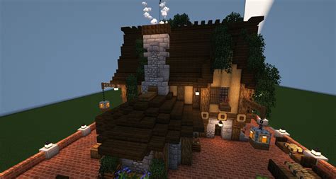 Medieval Tavern or Alternate building [Schematic] Minecraft Map