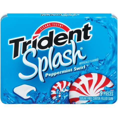 Upc 012546671279 Trident Splash Gum Peppermint Swirl 3 Pack 9