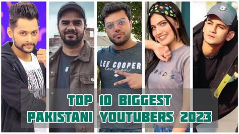 Top 10 Biggest Pakistani Youtubers In The World 2023 Ducky Bhai Maaz