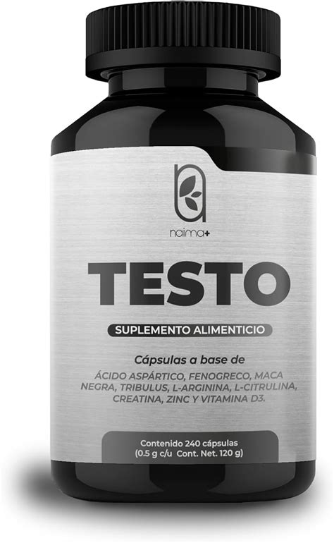 Testo Multivitamins For Men 240 Cápsulas Acido Aspartico