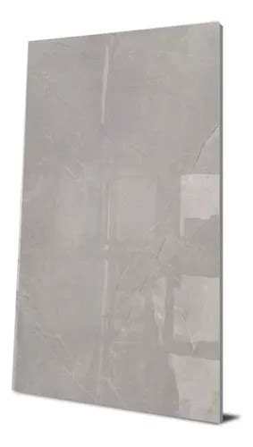 Porcelanato Piso Monaco Gris Pulido 58x117 1ra Cerro Negro