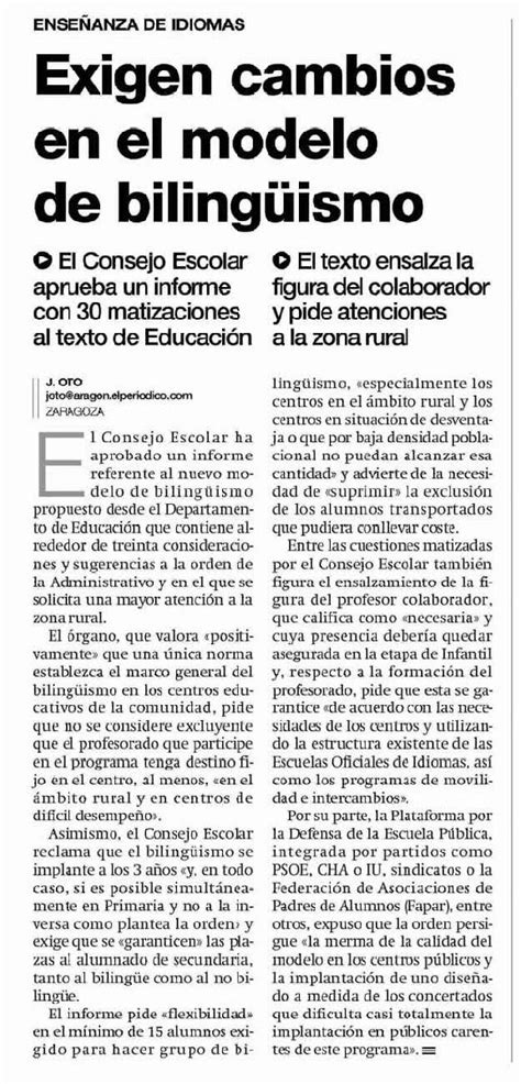 EDUCA Información de todo lo relacionado con la educación en Teruel