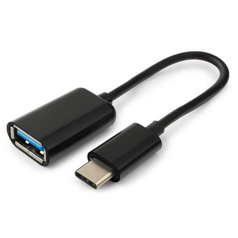 Gembird Cablexpert USB 2 0 OTG Type C adapter kábel CM AF 20cm A OTG