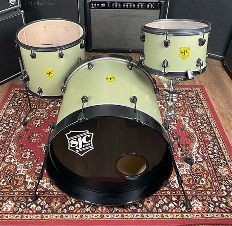 Sjc Josh Dun Bandito Shell Pack In Trench Olive Reverb Uk