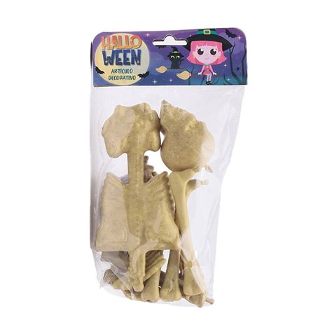 Esqueleto Prichos Halloween Armable De Pl Stico Beige Walmart