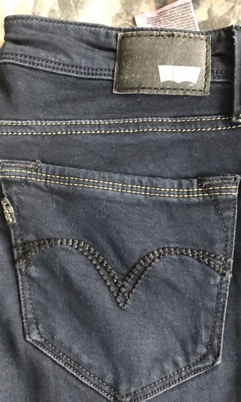 Levis Black Jeans Skinny Fesyen Wanita Pakaian Wanita Bawahan Di