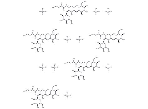 CAS 149022 22 0 Amikacin Sulphate CymitQuimica