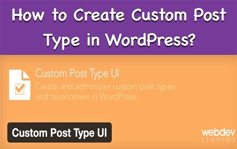 How To Create Custom Post Type In Wordpress Webnots