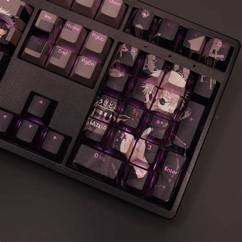 Custom Jujutsu Kaisen Satoru Gojo Keycap Japanese Keycap Anime