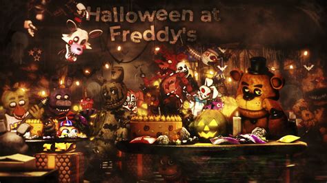 Fnaf Sfm Halloween At Freddys 2021 By Aftonproduction On Deviantart