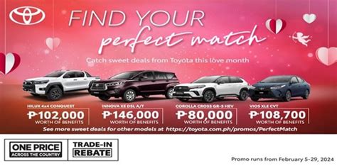 Discover Your Ideal Match With Toyota S Valentine S Promotion