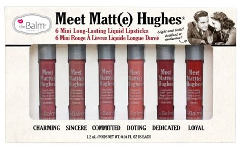 The Balm Meet Matt E Hughes Set Now Available The Budget Beauty Blog