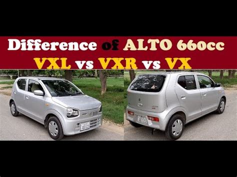 Suzuki Alto 660cc 2021 Which Variant To Buy VX VXR VXL Expert