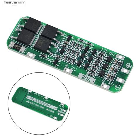 Heaven 3S 20A Li Ion Lithium Battery Charger PCB BMS Protection Board