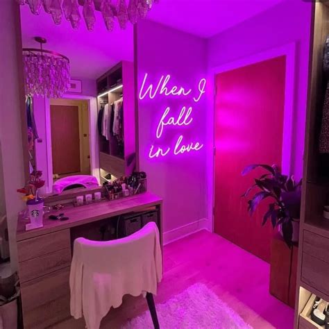 When I Falling In Love Neon Tabela NeuNeon