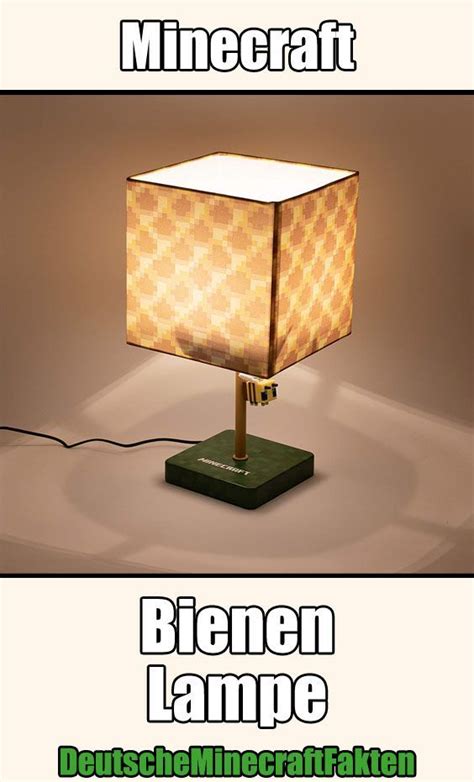 Minecraft Merch Bienen Lampe Bee Decor Minecraft