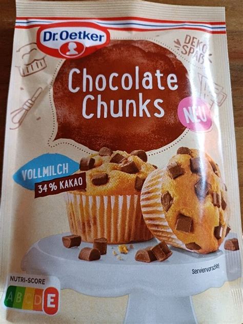 Chocolate Chunks Dr Oetker Pcs