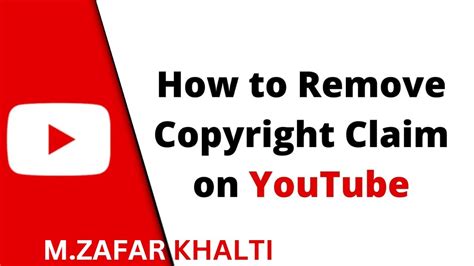 How To Remove Copyright Claim On Youtube Copyright Claim Kaise