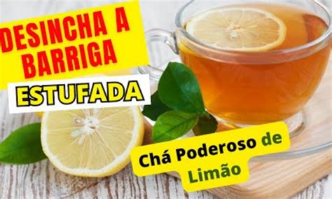 Receita Completa do Chá de Limão que Desincha a Barriga e Emagrece