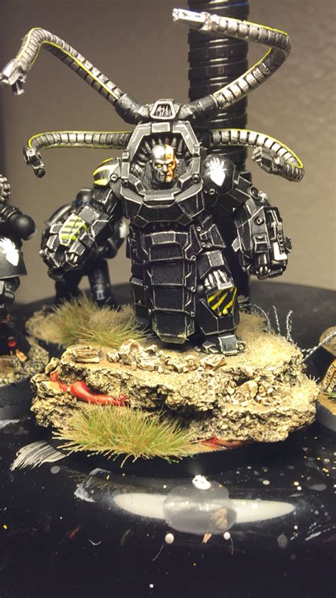 Cyborg Iron Hands Tech Marine Warhammer 40k Space Wolves Warhammer