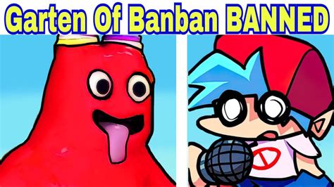 Friday Night Funkin Garten Of Banban Banned One Shot Vs Banban Fnf