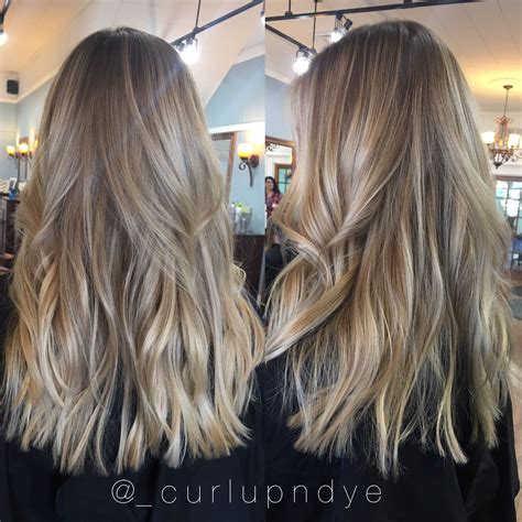 Foilayage Shadow Root Hairpainting Balayage Blonde Hair Baylage Hair