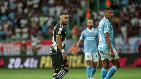 Na Estreia De Payet Bahia E Vasco Fazem Bom Jogo Mas Empate N O Ajuda