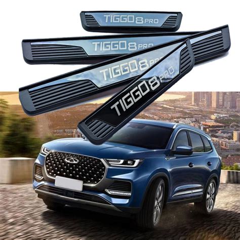 Автомобильные аксессуары Накладка на порог двери для Chery Tiggo 8 Pro ...