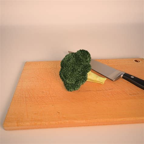 Broccoli 3d Model 30 C4d 3ds Obj Fbx Free3d