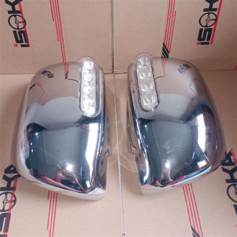 Cover Spion Plus Lampu Sein Toyota Hilux Singel Cabin Double Cabin Type