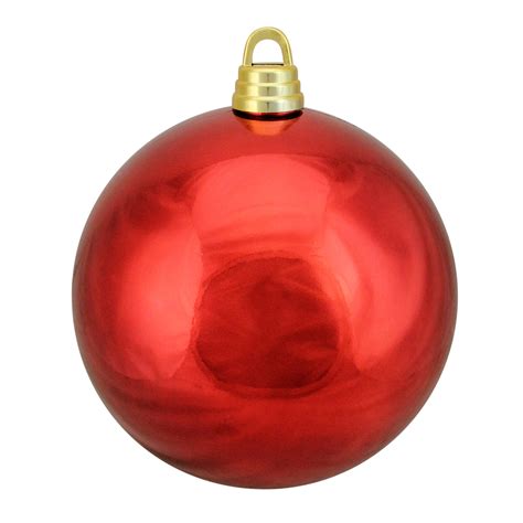 Northlight Shiny Red Hot Commercial Shatterproof Christmas Ball Ornament 12 Ebay