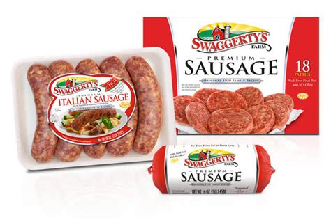 Hot Breakfast Sausage By Swaggertys Farm® Premium Hot Sausage Collection