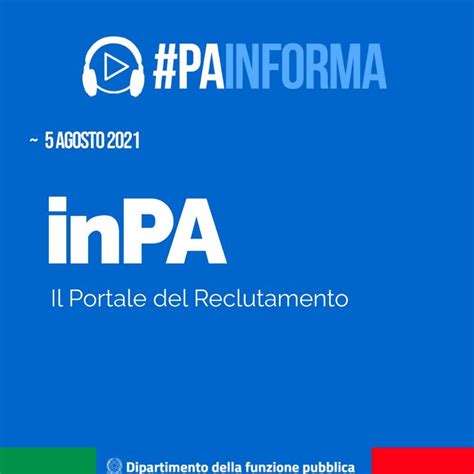 Inpa Il Portale Del Reclutamento