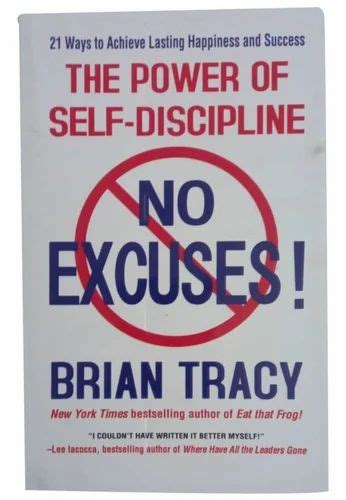 Brian Tracy English No Excuses Book Perseus Books Group 2010 At Rs 95