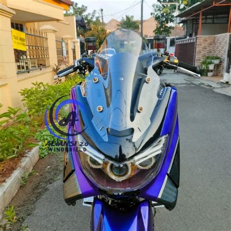 Jual Windshield Nmax New TDR Mini Sirip V3 Visor Nmax Old Model TDR