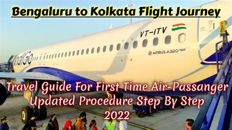 First Time Flight Journey Tips In Bengali Bangalore To Kolkata Flight