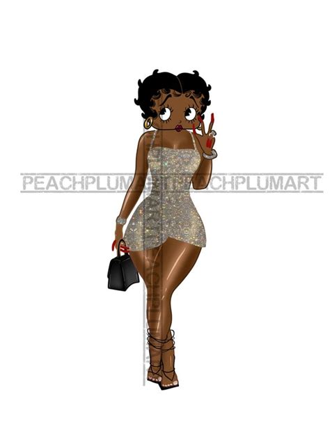 Black Betty Boop With Afro