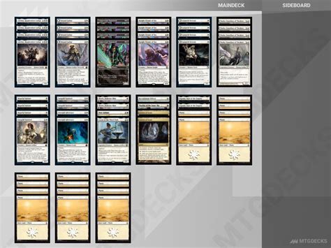 Arena Standard Oj Mono W Humans Deck By Jimmynova Mtg Decks