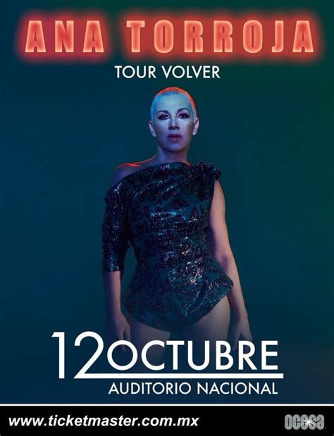 Ana Torroja Finaliza Con Xito El Tour Conexi N En Espa A Y M Xico Rlm